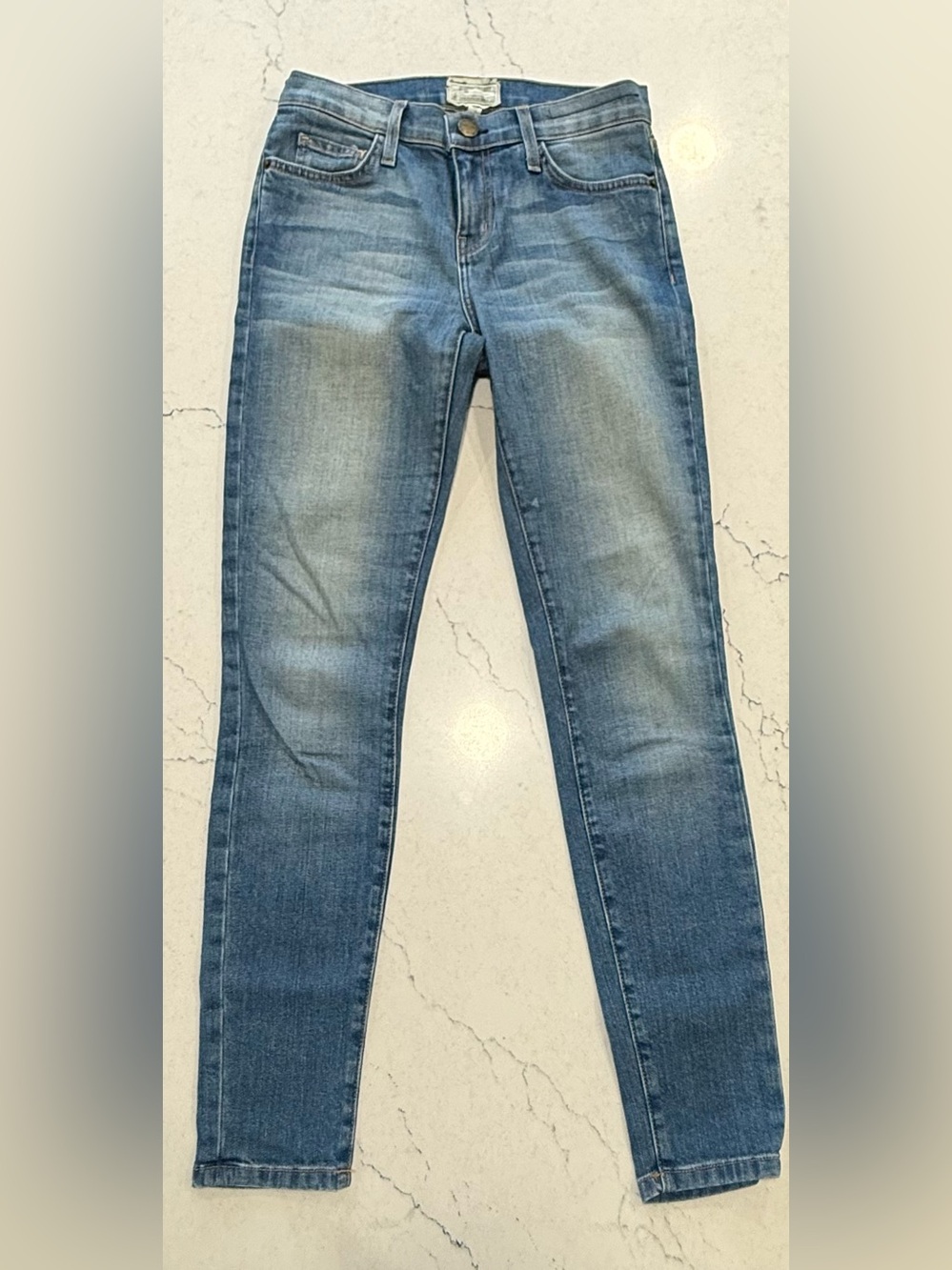 Current/Elliott Skinny Jeans – Medium Wash Blue Stretch Denim Women’s 26